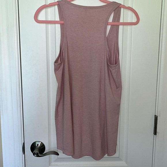 🆕 Bare Necessities Tank Top Pleated Size Small Rose Color - Picture 2 of 10